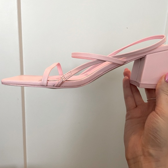 ASOS pink block heel - Picture 2 of 3